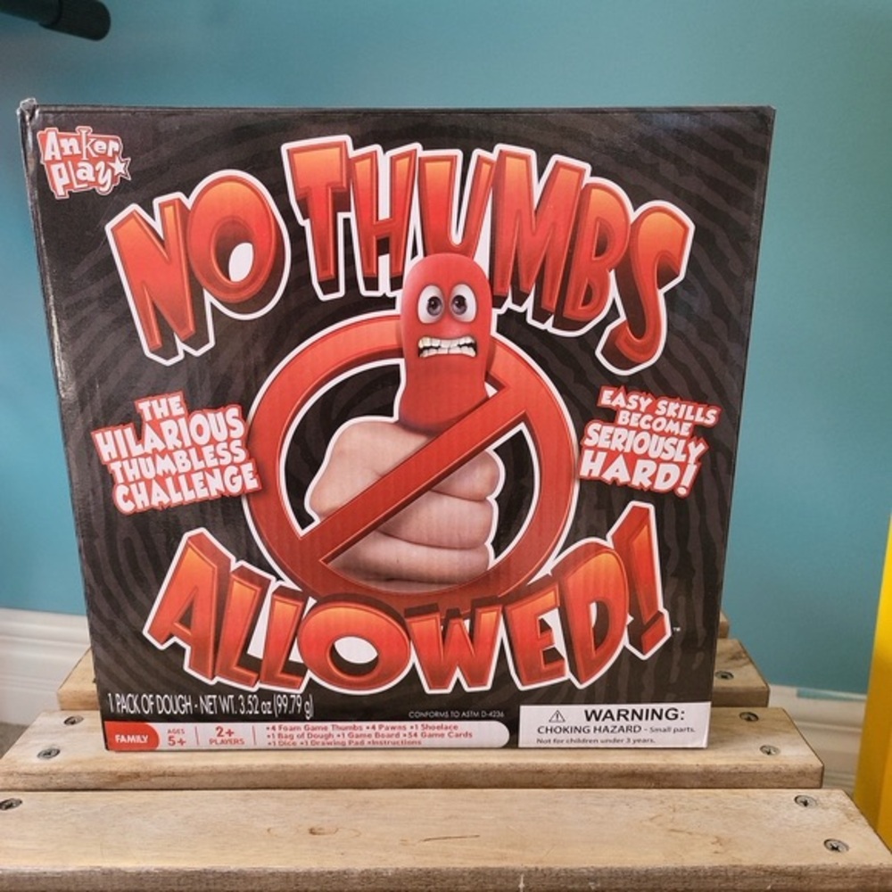 No Thumbs Allowed Game